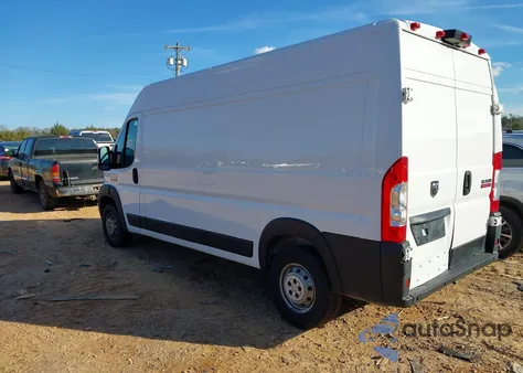 2020 Ram Promaster 2500 High Roof 159 Wb from USA, damaged, VIN 3C6TRVDGXLE133133